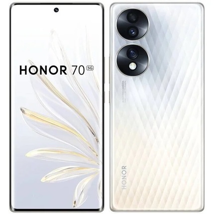 Смартфон HONOR 70 5G 8/256 ГБ серебристый